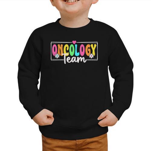 Oncology Team Nurse Back To School Nursing Nurse Squad Graphic Toddler Sweatshirt - Savourry