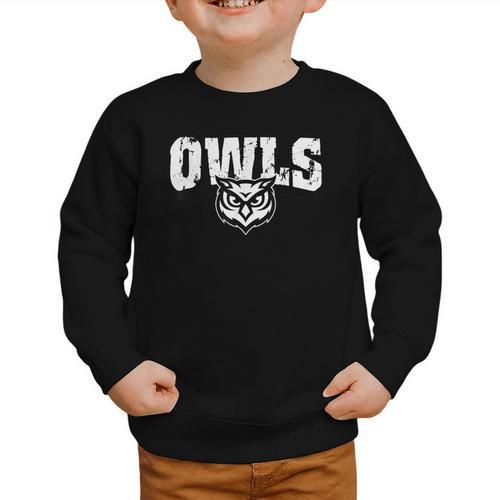 Owls Back To School Spirit Graphic Toddler Sweatshirt - Savourry