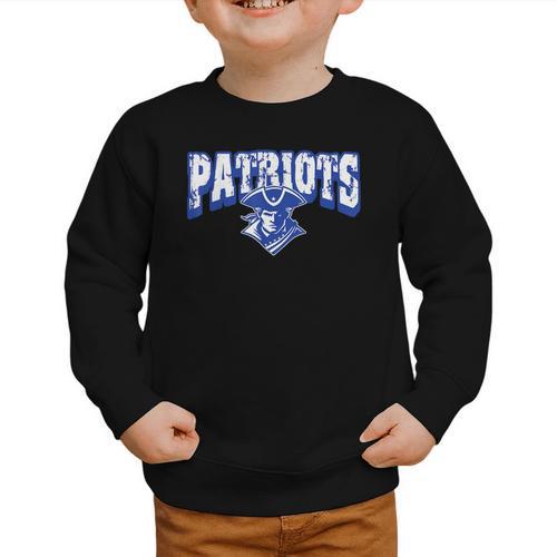 Patriots Back To School Spirit B Graphic Toddler Sweatshirt - Savourry
