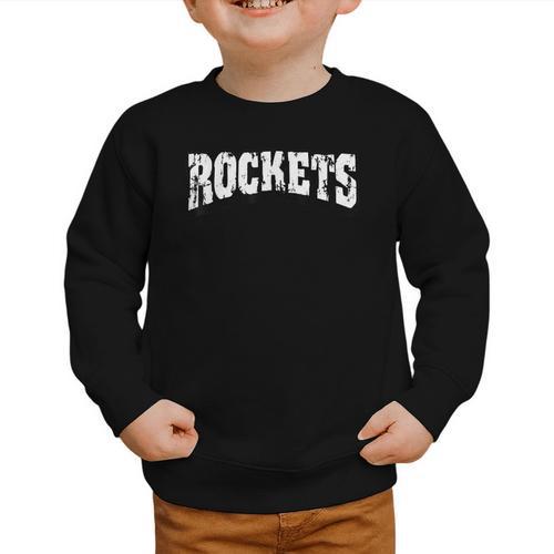 Rockets Back To School Spirit Graphic Toddler Sweatshirt - Savourry