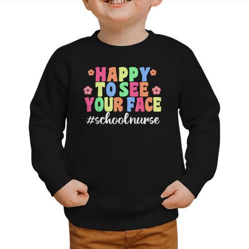School Nurse For Back To School Nursing Graphic Toddler Sweatshirt - Savourry