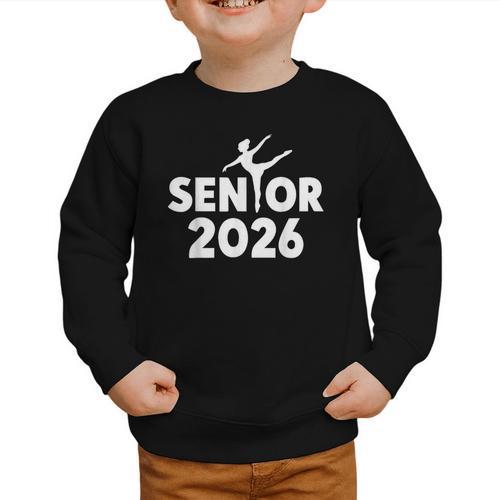Senior 2026 Dance Team Class Of 2026 Graduate Back To School Graphic Toddler Sweatshirt - Savourry