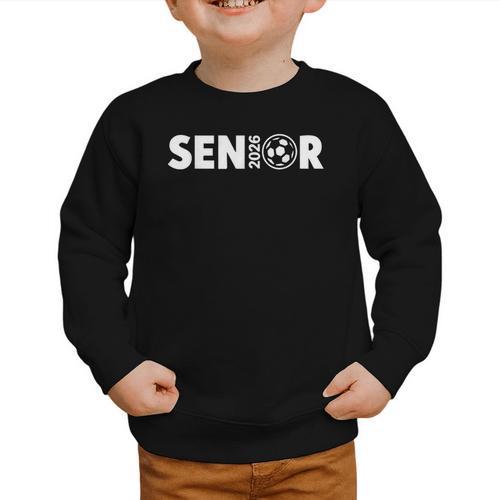 Senior Soccer 2026 Class Of 2026 Graduate Fun Back To School Graphic Toddler Sweatshirt - Savourry