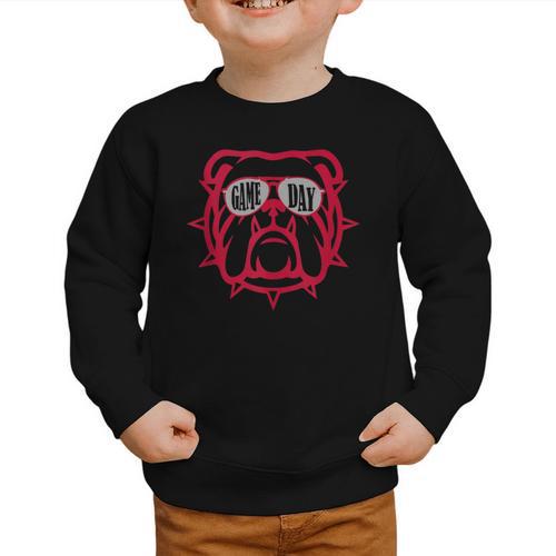 Team Go Dawgs Back To School Graphic Toddler Sweatshirt - Savourry