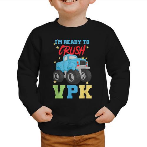 VPK Back To School 1st Day Of School Prekindergarten Kids Graphic Toddler Sweatshirt - Savourry