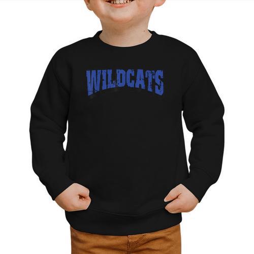 Wildcats Back To School Spirit B Graphic Toddler Sweatshirt - Savourry