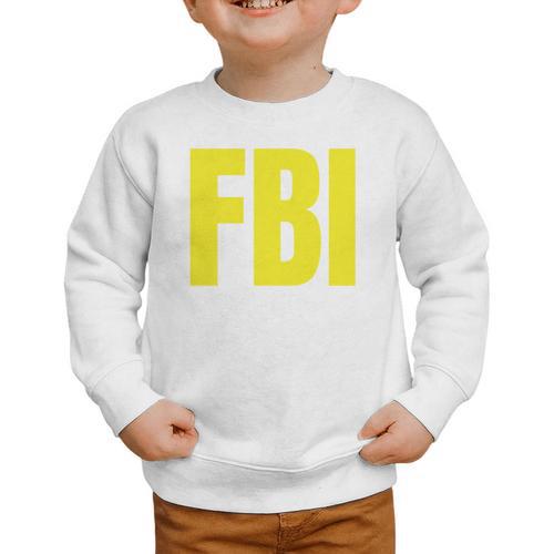 FBI Frequent Bathroom Inspector Back To School Graphic Toddler Sweatshirt - Savourry