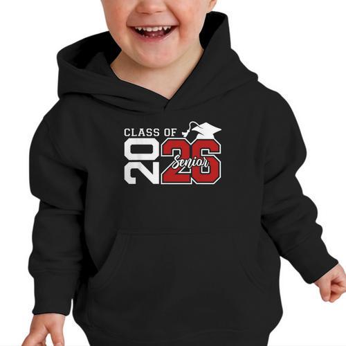 Class Of 2026 Senior 2026 Back To School Men Women Graphic Toddler Hoodie - Savourry