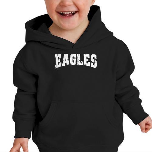Eagles Back To School Spirit Graphic Toddler Hoodie - Savourry