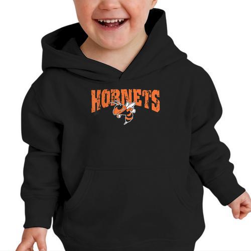 Hornets Back To School Spirit O Graphic Toddler Hoodie - Savourry