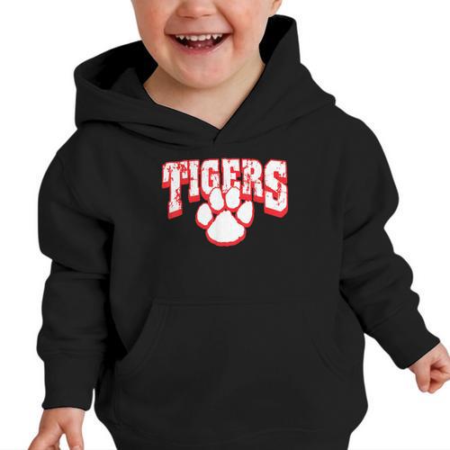 Tigers School Spirit Back To School R Graphic Toddler Hoodie - Savourry