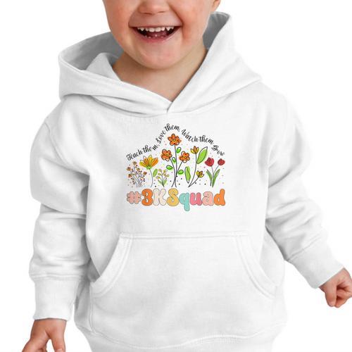 3K Squad Appreciation Week Back To School Graphic Toddler Hoodie - Savourry