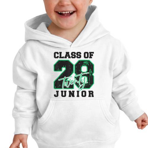 Class Of 2028 Junior High School Back To School 11th Grade Graphic Toddler Hoodie - Savourry