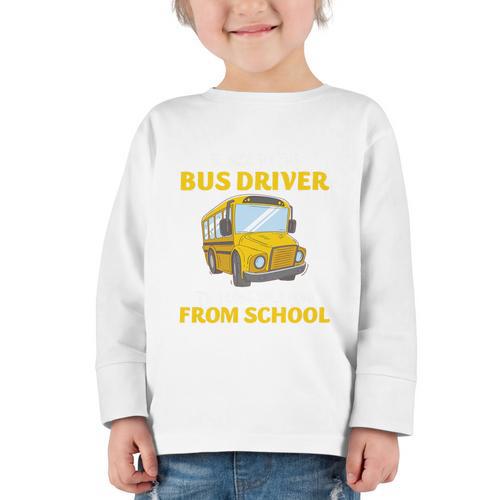 School Bus Driver Kindness Humor Back To School Quote Premium Tri-Blend Graphic Toddler Long Sleeve Tee - Savourry