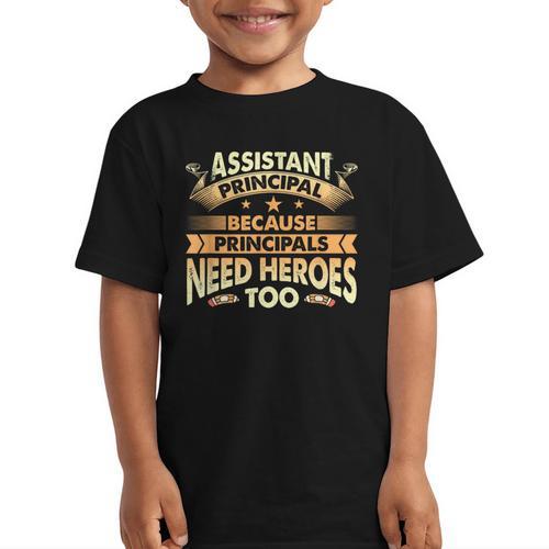 Assistant Principal Back To School Assistant Principal Graphic Kid T-Shirt - Savourry