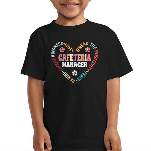 Back To School Cafeteria Manager Lunch Lady Squad Or Team Graphic Kid T-Shirt - Savourry