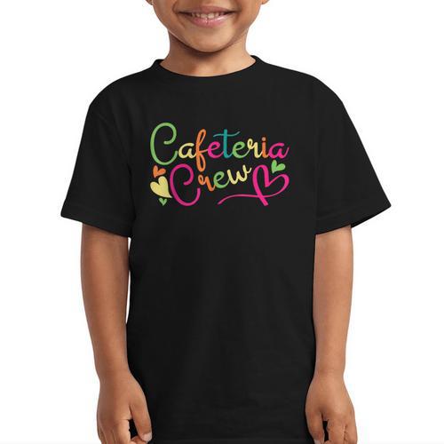 Cafeteria Crew Back To School Lunch Lady Worker Squad Graphic Kid T-Shirt - Savourry