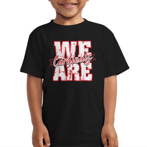 We Are Cardinals Back To School Spirit R Graphic Kid T-Shirt - Savourry