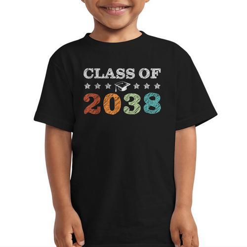 Class Of 2038 Grow With Me First Day School Back To School Graphic Kid T-Shirt - Savourry