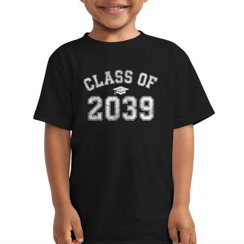 Class Of 2039 Grow Witih Me School Back To School First Day Graphic Kid T-Shirt - Savourry