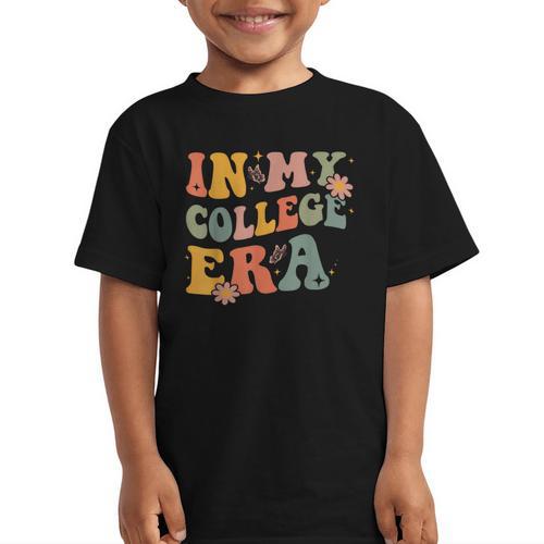 In My College Era First Day Of University Back To School Graphic Kid T-Shirt - Savourry