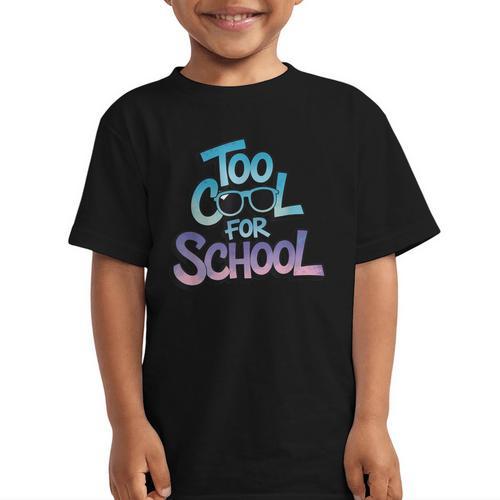 Too Cool For School – Back To School For Kids Graphic Kid T-Shirt - Savourry