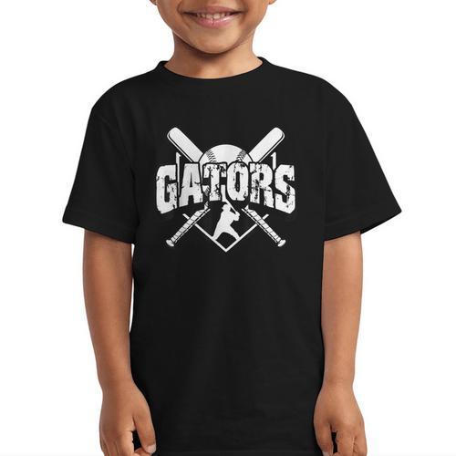 Gators Baseball Back To School Spirit Graphic Kid T-Shirt - Savourry