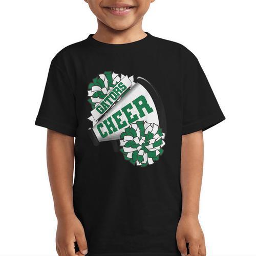 Gators Cheer Back To School Cheerleading Spirit G Graphic Kid T-Shirt - Savourry