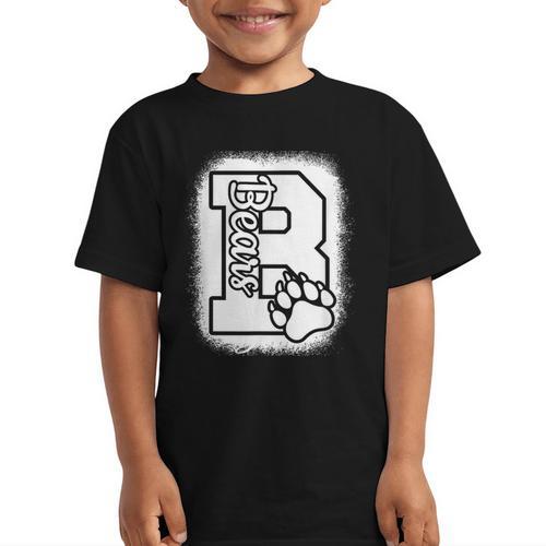 Go Cheer Bears High School Bears Back To School Spirit Graphic Kid T-Shirt - Savourry