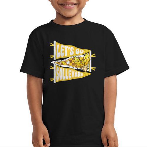 Let's Go Sollevare Uplift Back To School Spirit Graphic Kid T-Shirt - Savourry