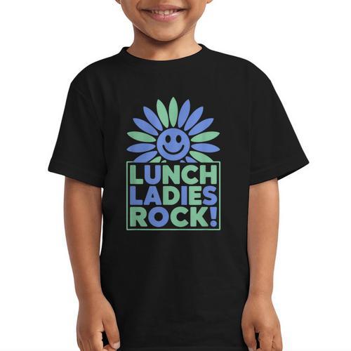 Lunch Lady Squad Cafeteria Worker Back To School Graphic Kid T-Shirt - Savourry