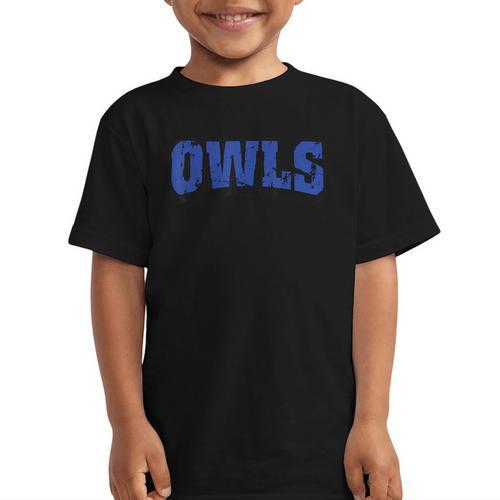 Owls Back To School Spirit B Graphic Kid T-Shirt - Savourry