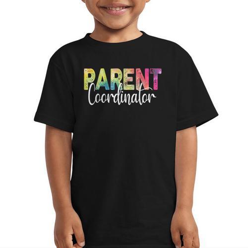 Parent Coordinator Tie Dye Back To School Appreciation Graphic Kid T-Shirt - Savourry