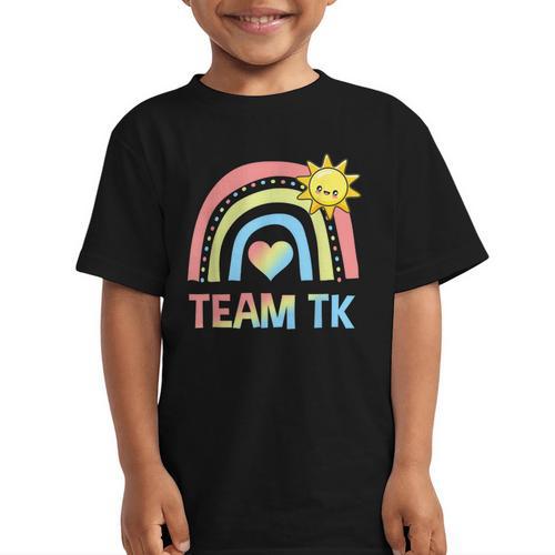 Retro Team TK Back To School Transitional Kindergarten Graphic Kid T-Shirt - Savourry