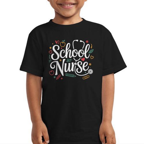 School Nurse Back To School Nurse Life Graphic Kid T-Shirt - Savourry