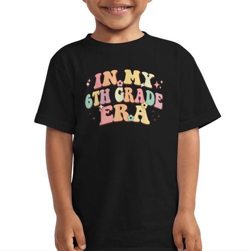 In My Sixth Grade Era Back To School 6th Grade Era Kids Graphic Kid T-Shirt - Savourry