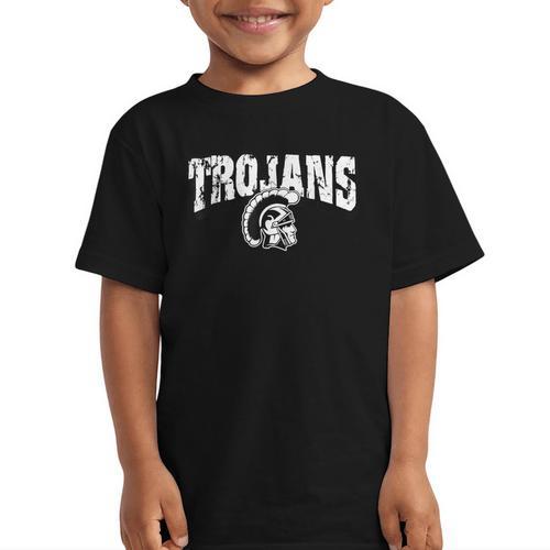 Trojan Back To School Spirit Graphic Kid T-Shirt - Savourry
