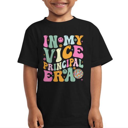 In My Vice Principal Era Back To School Vice Principal Graphic Kid T-Shirt - Savourry