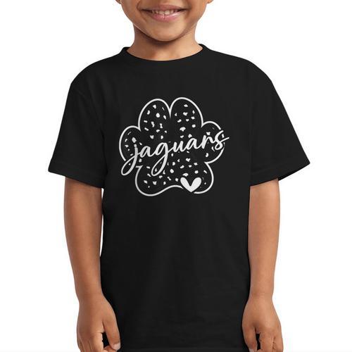 Vintage Jaguars School Spirit Team Pride Back To School Graphic Kid T-Shirt - Savourry