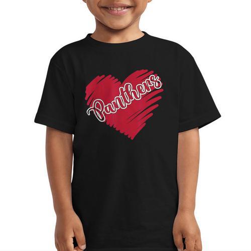 Vintage Panthers School Sports Name Spirit Go Back To School Graphic Kid T-Shirt - Savourry