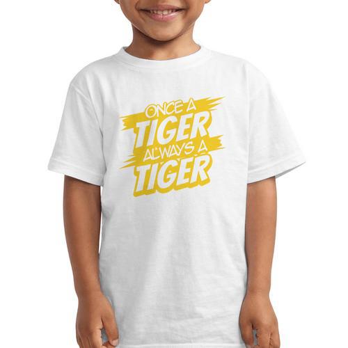Always A Tiger Back To School Spirit GY Performance Graphic Kid T-Shirt - Savourry