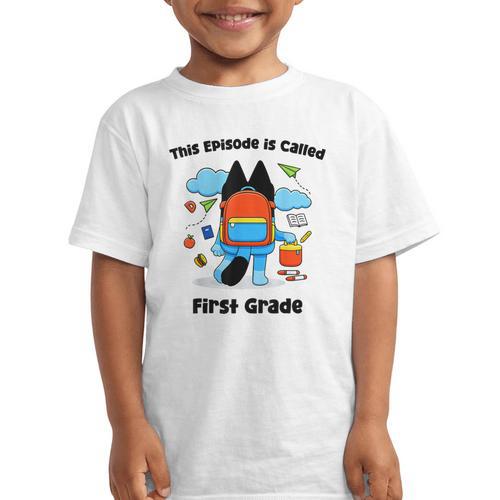 This Episode Is Called First Grade Back To School Graphic Kid T-Shirt - Savourry