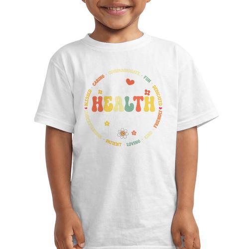 School Health Team Squad Back To School Nurse Squad Premium Tri-Blend Graphic Kid T-Shirt - Savourry