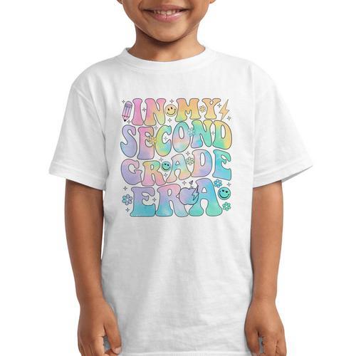 In My Second Grade Era Girl Tie Dye 2nd Grade Back To School Performance Graphic Kid T-Shirt - Savourry
