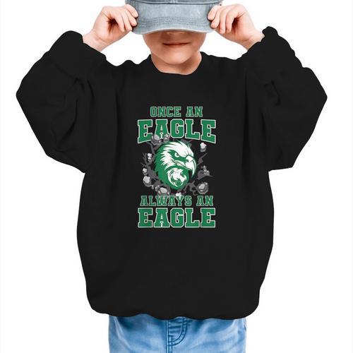 Always An Eagle Back To School Spirit G Graphic Kid Sweatshirt - Savourry