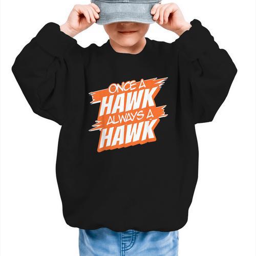 Always A Hawk Back To School Spirit O Graphic Kid Sweatshirt - Savourry
