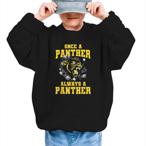 Always A Panther Back To School Spirit GY Graphic Kid Sweatshirt - Savourry