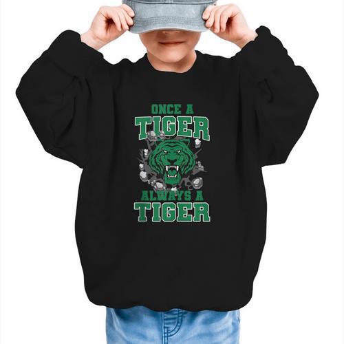 Always A Tiger Back To School Spirit G Graphic Kid Sweatshirt - Savourry