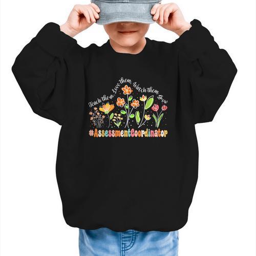 Assessment Coordinator Appreciation Week Back To School Graphic Kid Sweatshirt - Savourry