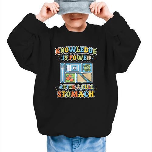 Cafeteria Squad Tour Welcome Back To School Lunch Lady Graphic Kid Sweatshirt - Savourry